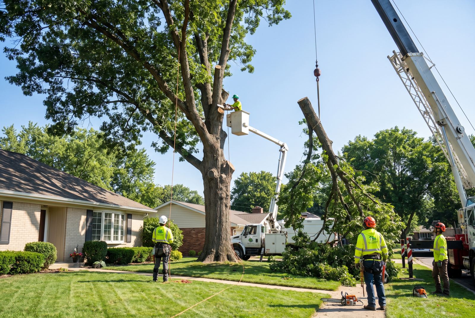 Tree removal crew Fort Wayne